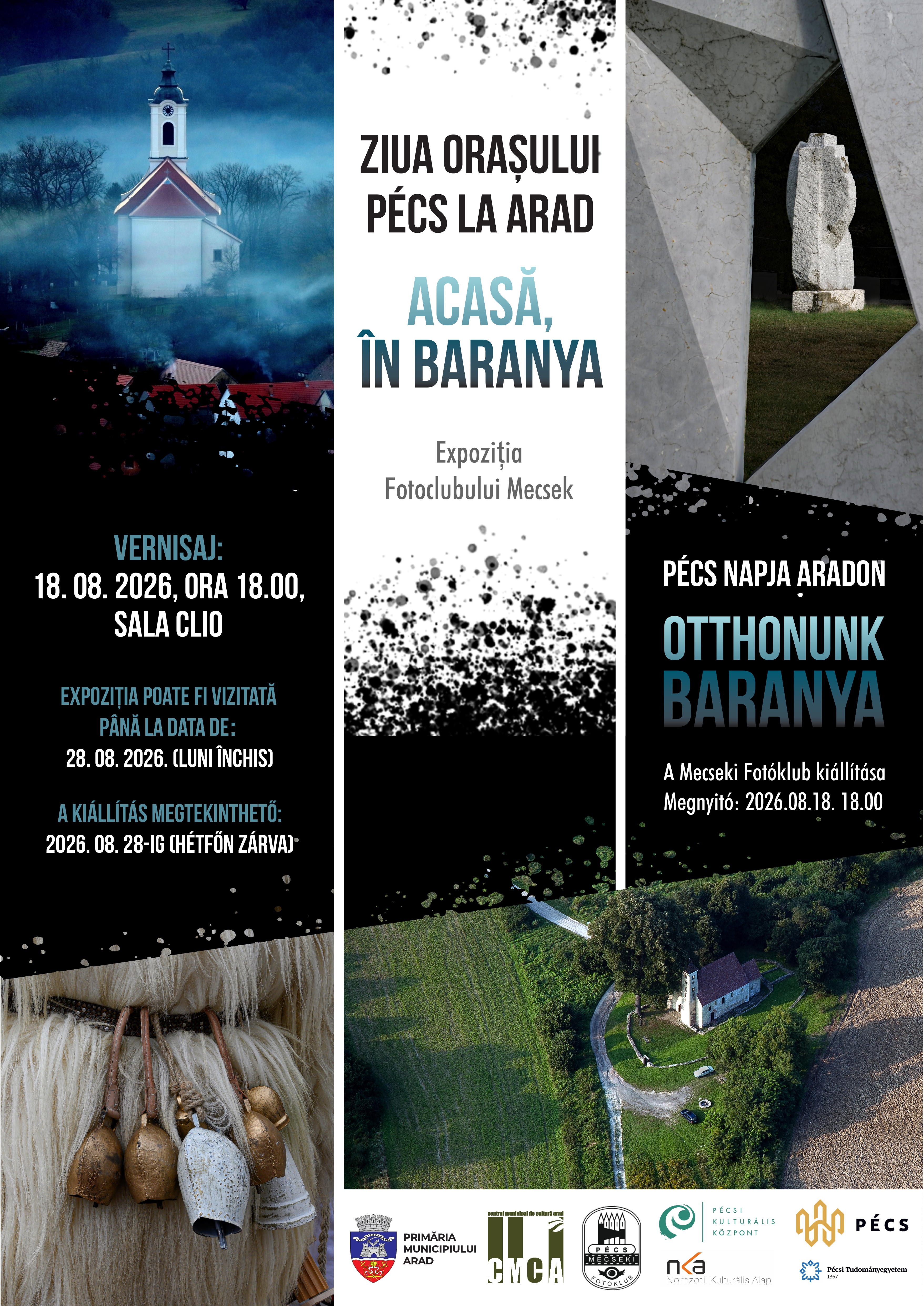 Afiș Sala Clio - Ziua Orașului Pécs -  Acasă, în Baranya - Otthonunk Baranya-1
